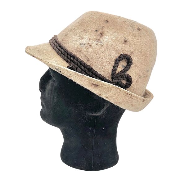 Vintage Bayerland F.G.M. Alpine Trilby Felt Wool Hat - Picture 1 of 16